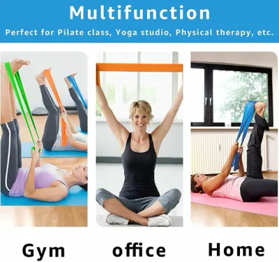 Latex Yoga Pull Bands – Resistance Bands for Pilates, Stretching &amp; Home Workouts