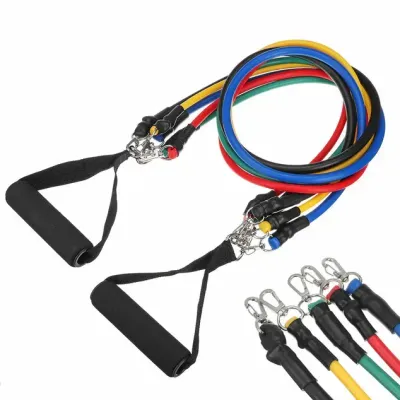 Resistance Bands Set 11 PCS Cable Band Weight training Resistance Bands Set 11 PCS Cable Band Weight training