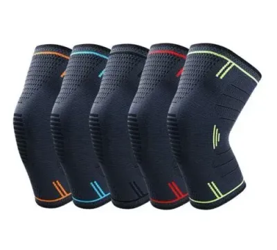 Knee Support Compression Sleeve Brace Patella Arthritis Pain Relief Gym Sports