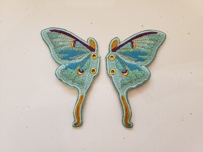 Luna Moth shoe/skate wings