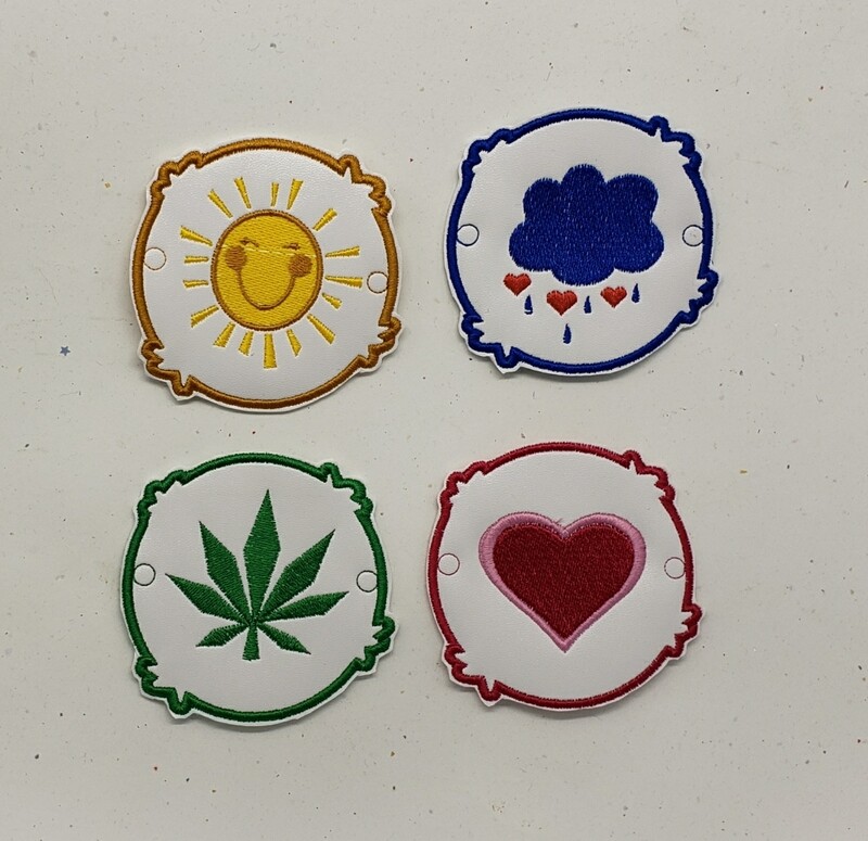 Care Bears skate/shoe lace charms