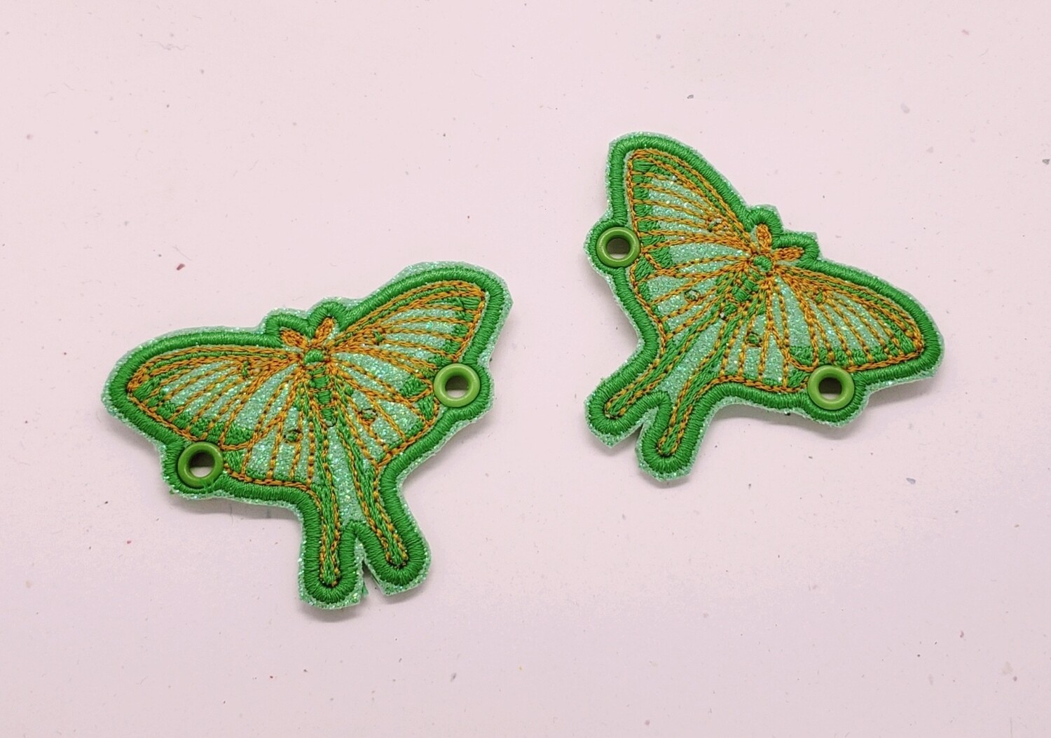 Luna moth lace accessories set of 2 rts smaller size than the others