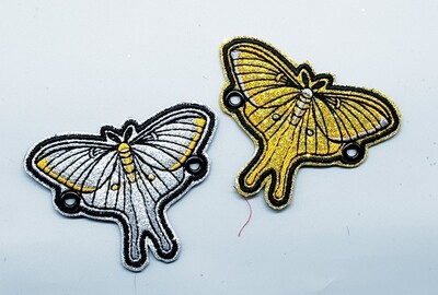 Luna moth custom lace accessories