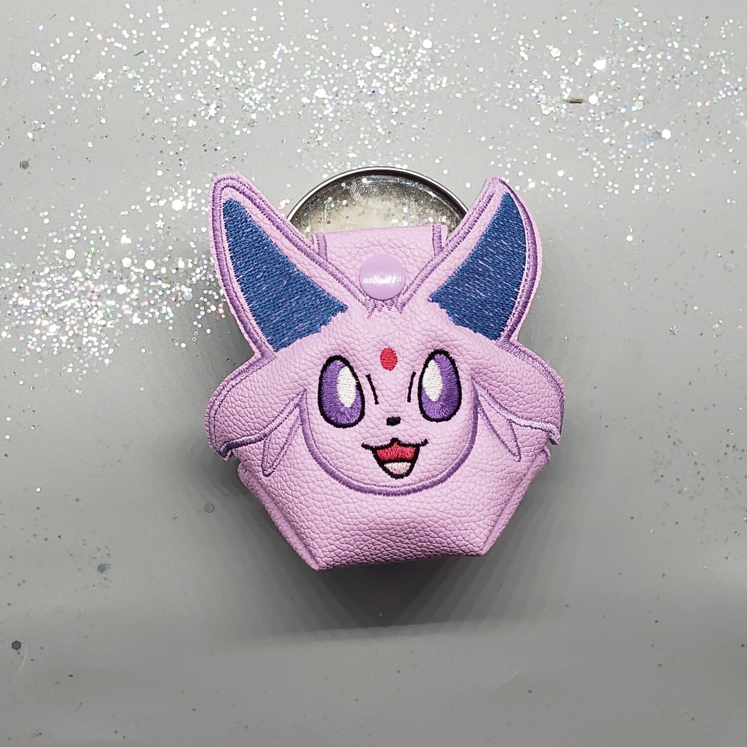 Espeon on Lilac faux leather RTS