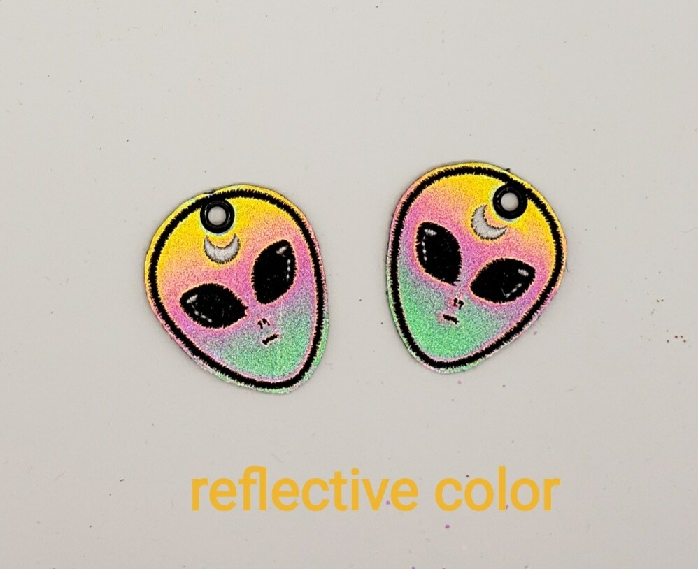 Alien x2 rainbow reflective skate accessories
