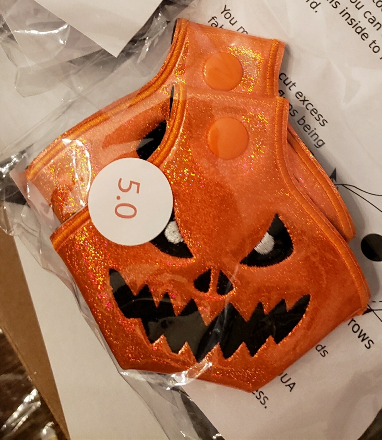 Pumpkin Toe guards