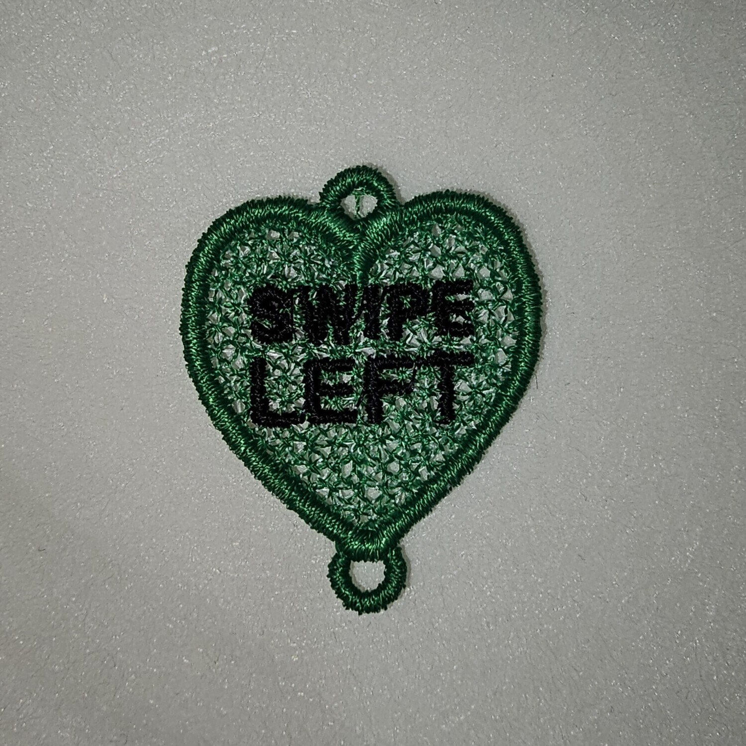 Conversation Hearts Snarky set 3 Freestanding lace machine embroidery design 7 different designs for earrings, pendants, bracelets and  charms