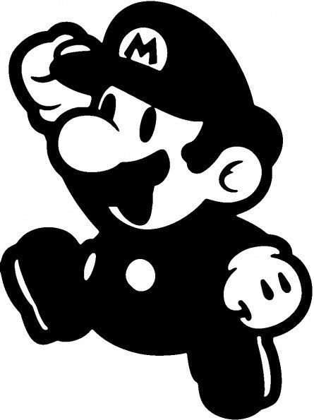 Mario Iron on heat transfer
