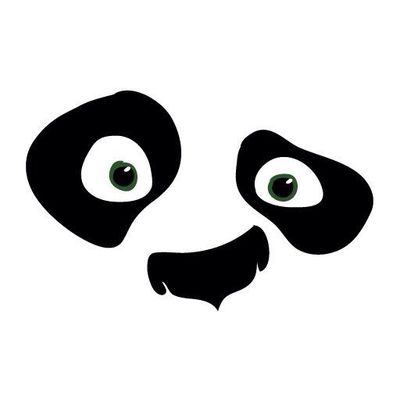 Panda Iron on heat transfer