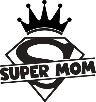 Super Mom Iron on heat transfer