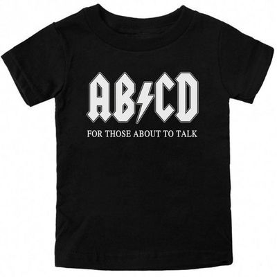 ACDC ABCD Iron on heat transfer