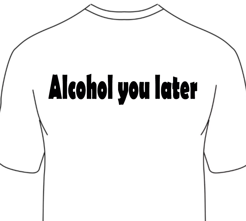 Alcohol you later  (heat transfer)