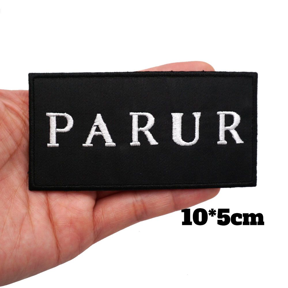 PARUR PATCH BB12-2 Embroidered Patch - Heat Apply
