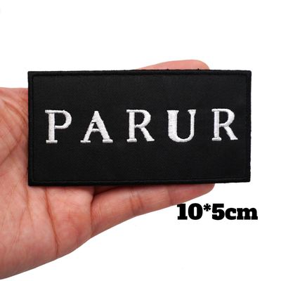 PARUR PATCH BB12-2 Embroidered Patch - Heat Apply