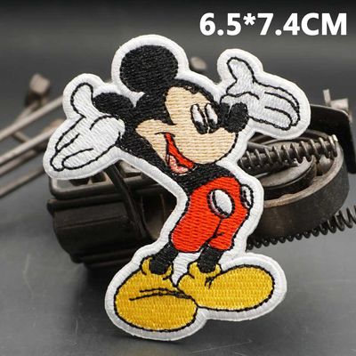 Mickey Mouse PATCH BD117-1 Embroidered Patch - Heat Apply