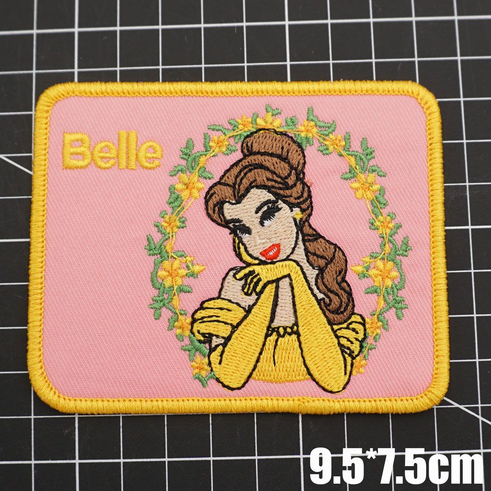 Beauty and the Beast PATCH BD34-1 Embroidered Patch - Heat Apply