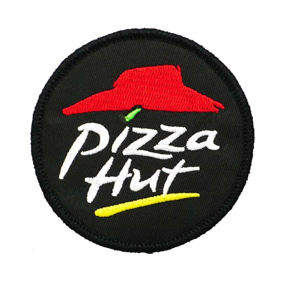 PIZZA HUT PATCH BA43-2 Embroidered Patch - Heat Apply