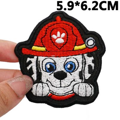 PAW Patrol-Marshall  PATCH BD61-1 Embroidered Patch - Heat Apply