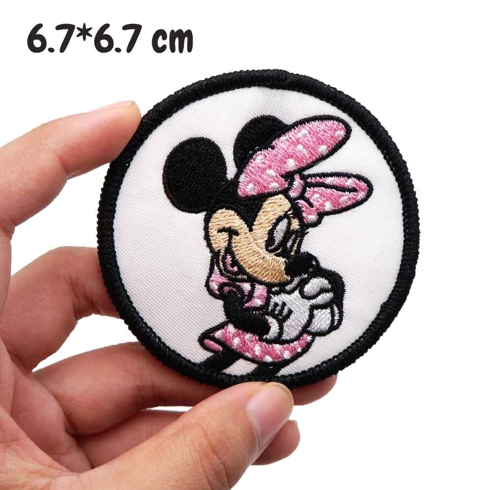 Minnie Mouse　PATCH BD144-1 Embroidered Patch - Heat Apply