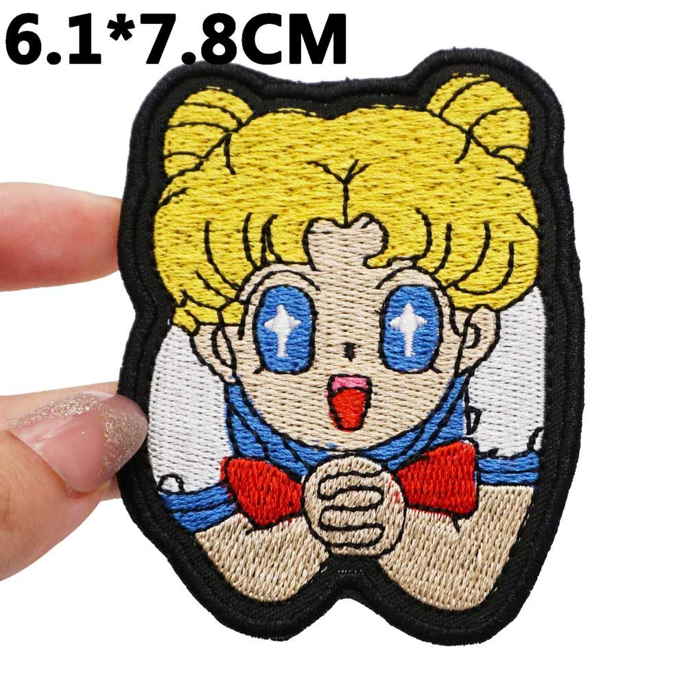 Sailor Moon PATCH  BD97-2 Embroidered Patch - Heat Apply