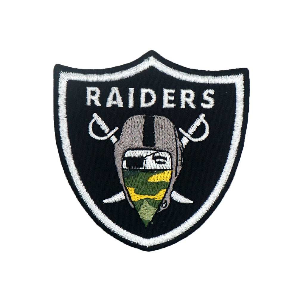Las Vegas Raiders PATCH BA78-1 Embroidered Patch - Heat Apply