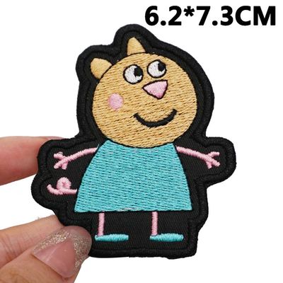 Peppa Pig PATCH  BD89-2 Embroidered Patch - Heat Apply