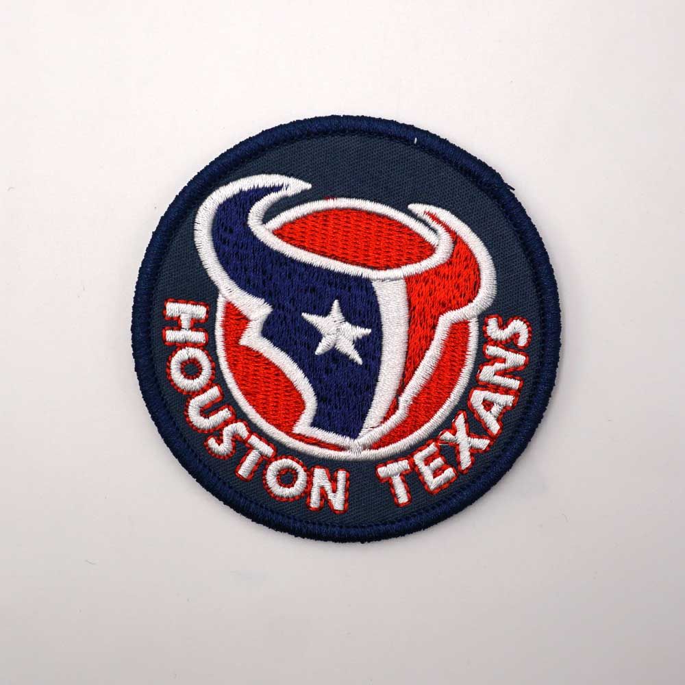 HOUSTON  EXANS PATCH BA138-2 Embroidered Patch - Heat Apply