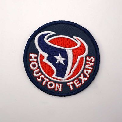 HOUSTON  EXANS PATCH BA138-2 Embroidered Patch - Heat Apply