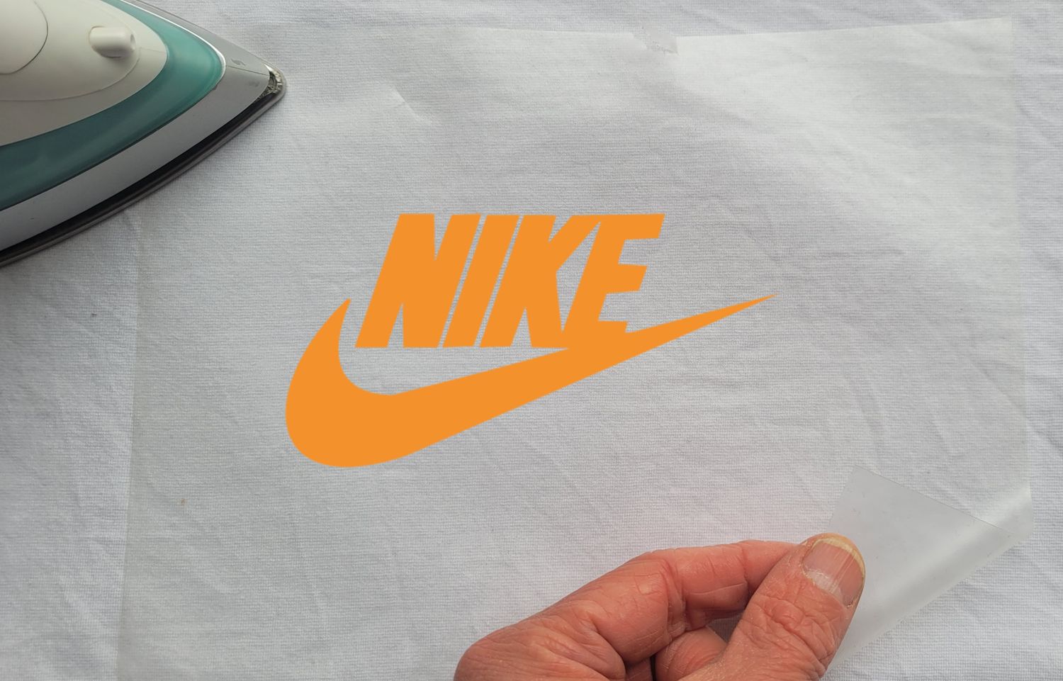 Nike Logo Iron-On Patch (HTV Transfer)