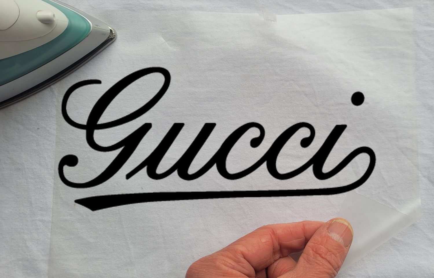 Gucci Logo Iron-On Patch (HTV Transfer)