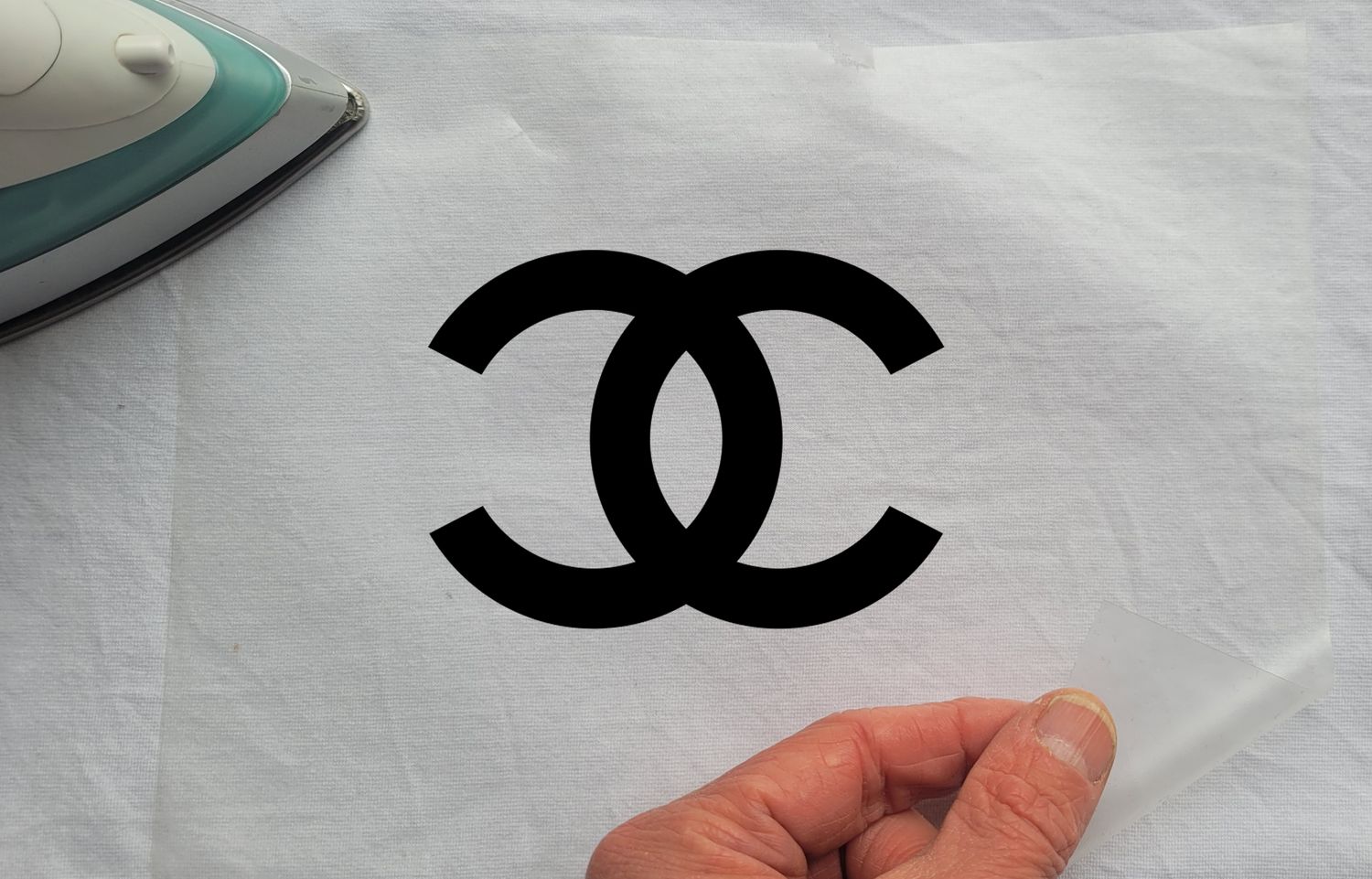 Chanel Iron-On Patch (HTV Transfer)