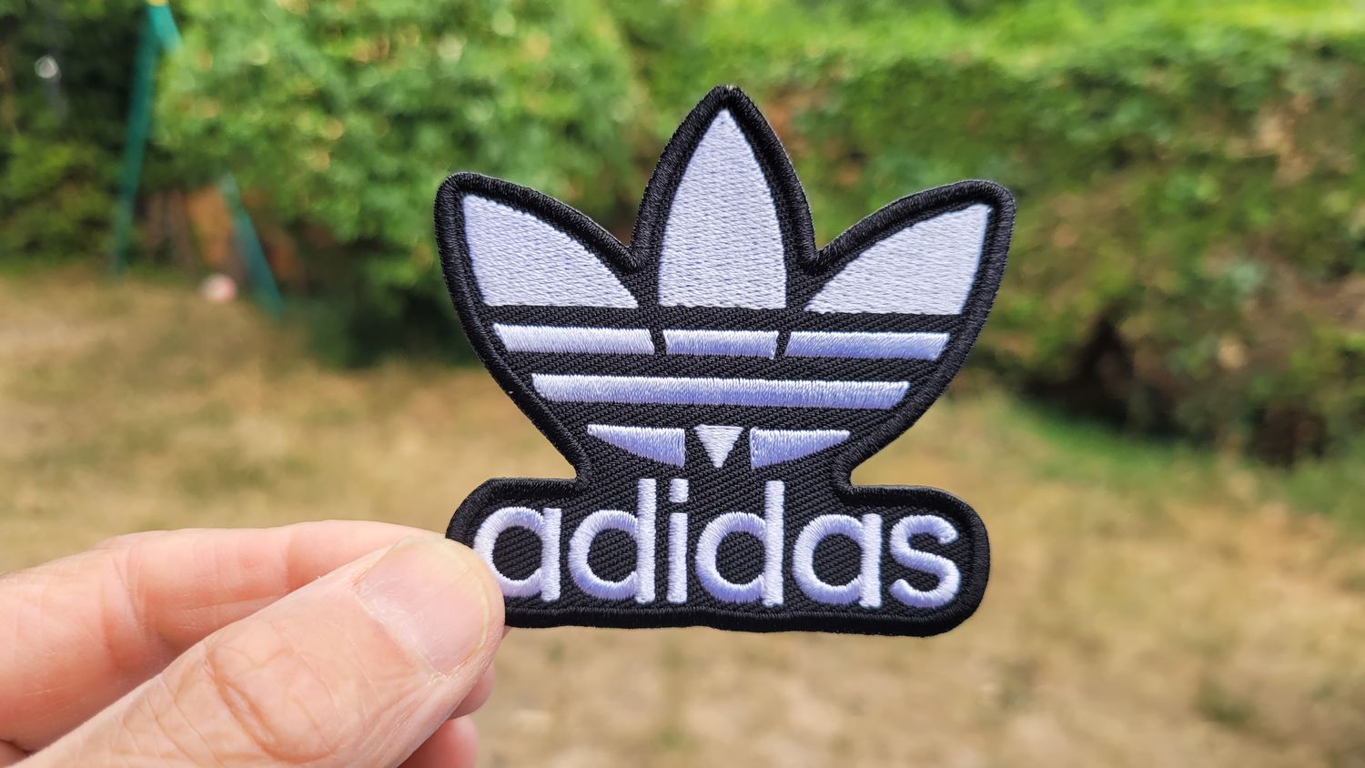Adidas Trefoil Logo Embroidered Iron-On Patch