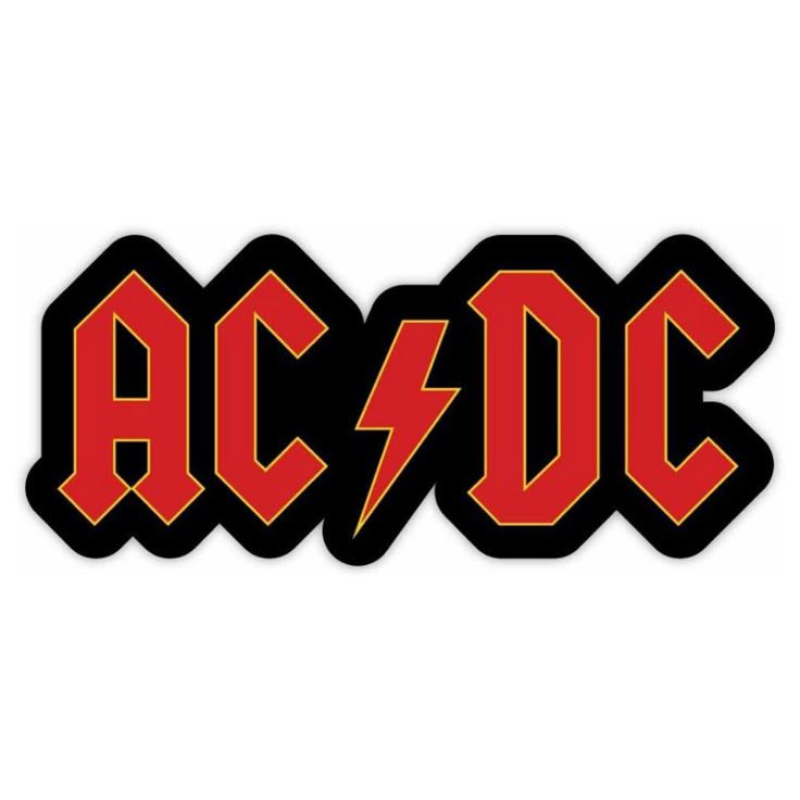 ACDC Iron-On Patch – Full-Color Print