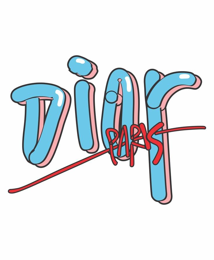 Dior Iron-On Patch – Full-Color Print