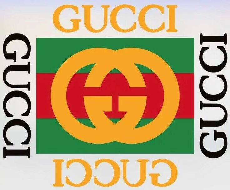 Gucci Iron-On Patch – Full-Color Print