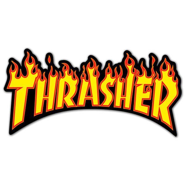 Thrasher Iron-On Patch – Full-Color Print