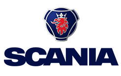 Scania Logo Iron-On Patch – Full-Color Print