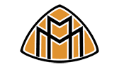 Maybach Logo Iron-On Patch – Full-Color Print