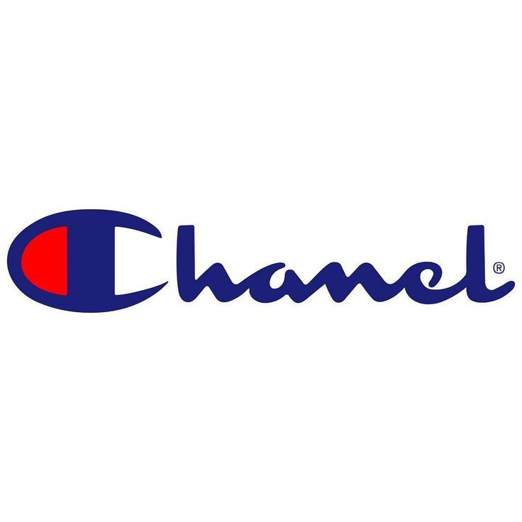 Chanel Logo Iron-On Patch – Full-Color Print