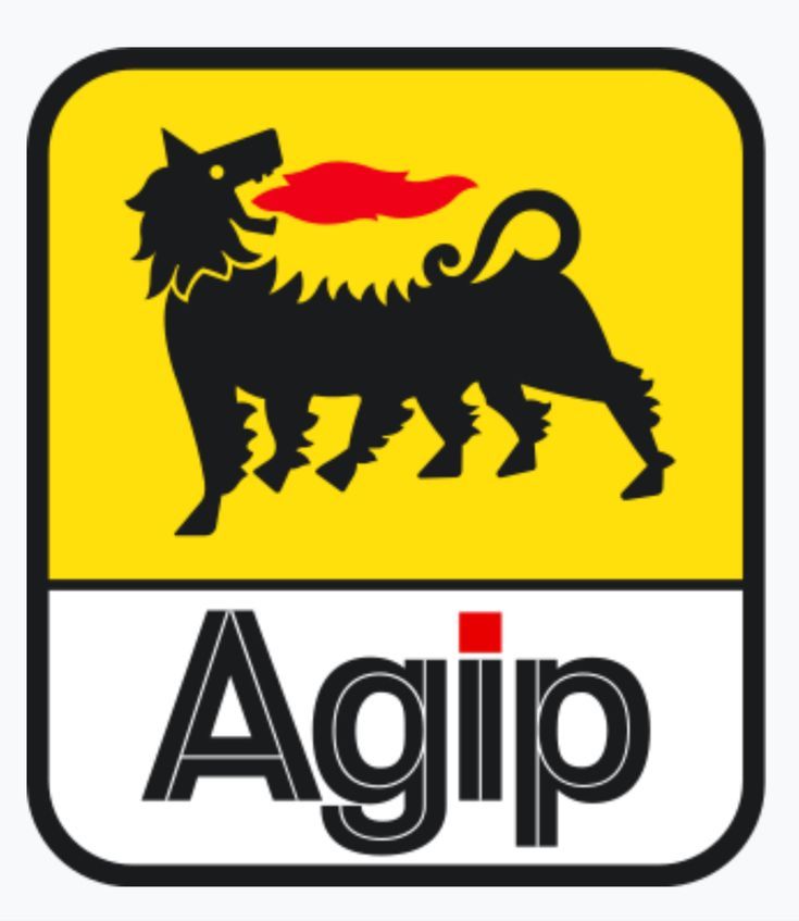 Agip Iron-On Patch – Full-Color Print