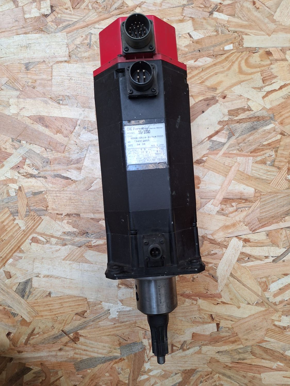GE FANUC AC SERVO MOTOR MODEL 5S-3000 TYPE A06B-0514-B174