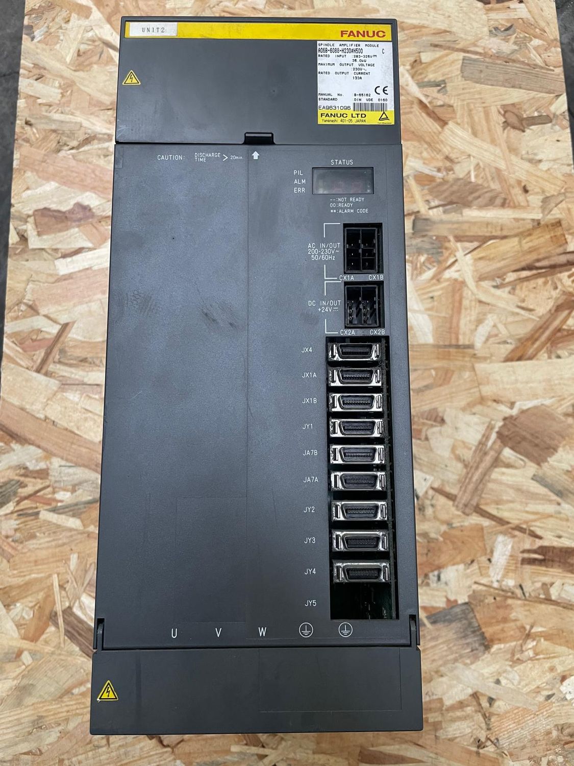 FANUC SPNDLE AMPLIFIER MODULE A06B-6088-H230