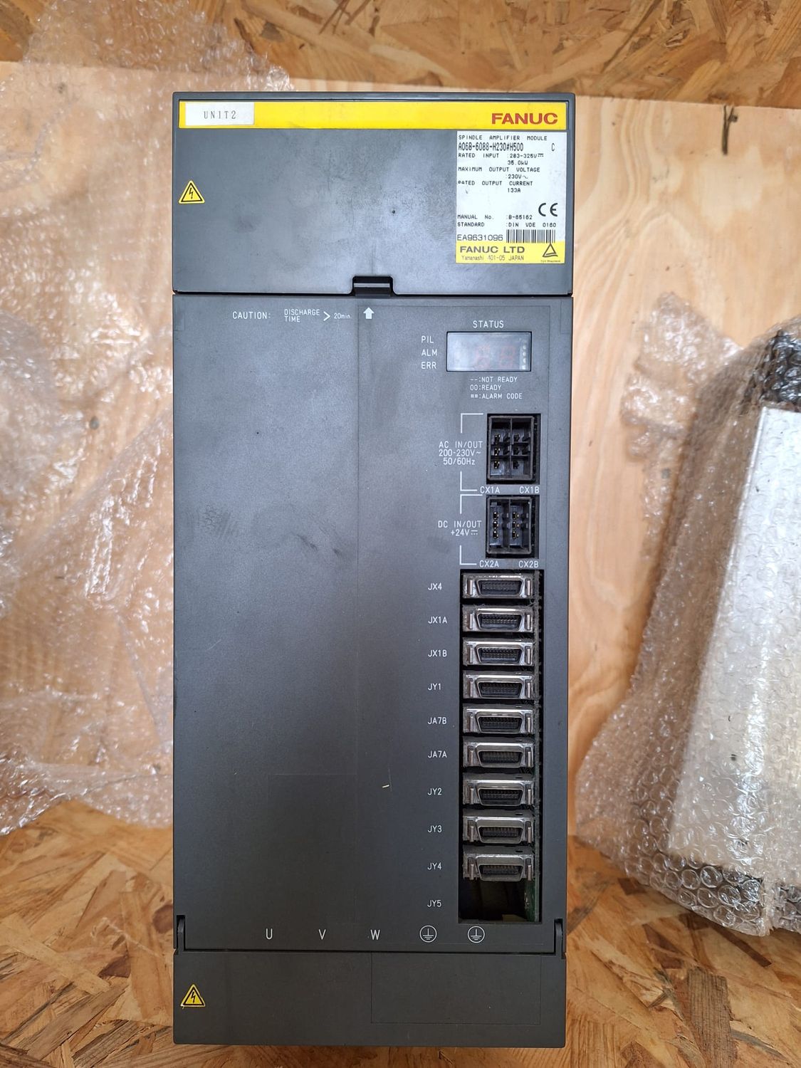 FANUC SPINDLE AMPLIFIER MODULE A06B-6088-H230