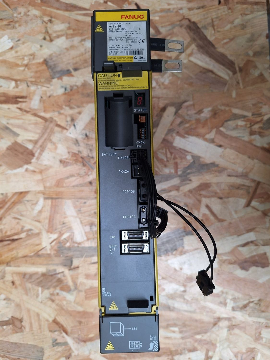 FANUC SERVO AMPLIFIER AISV 80 A06B-6240-H105