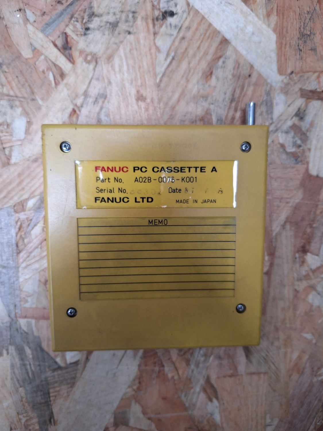 FANUC PC CASSETTE A A02B-0076-K001