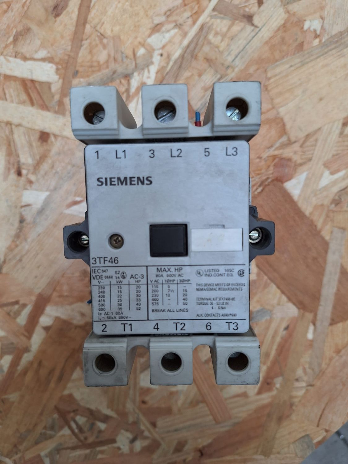 SIEMENS 3TF46 3TF4622-0BB4 G9418T14