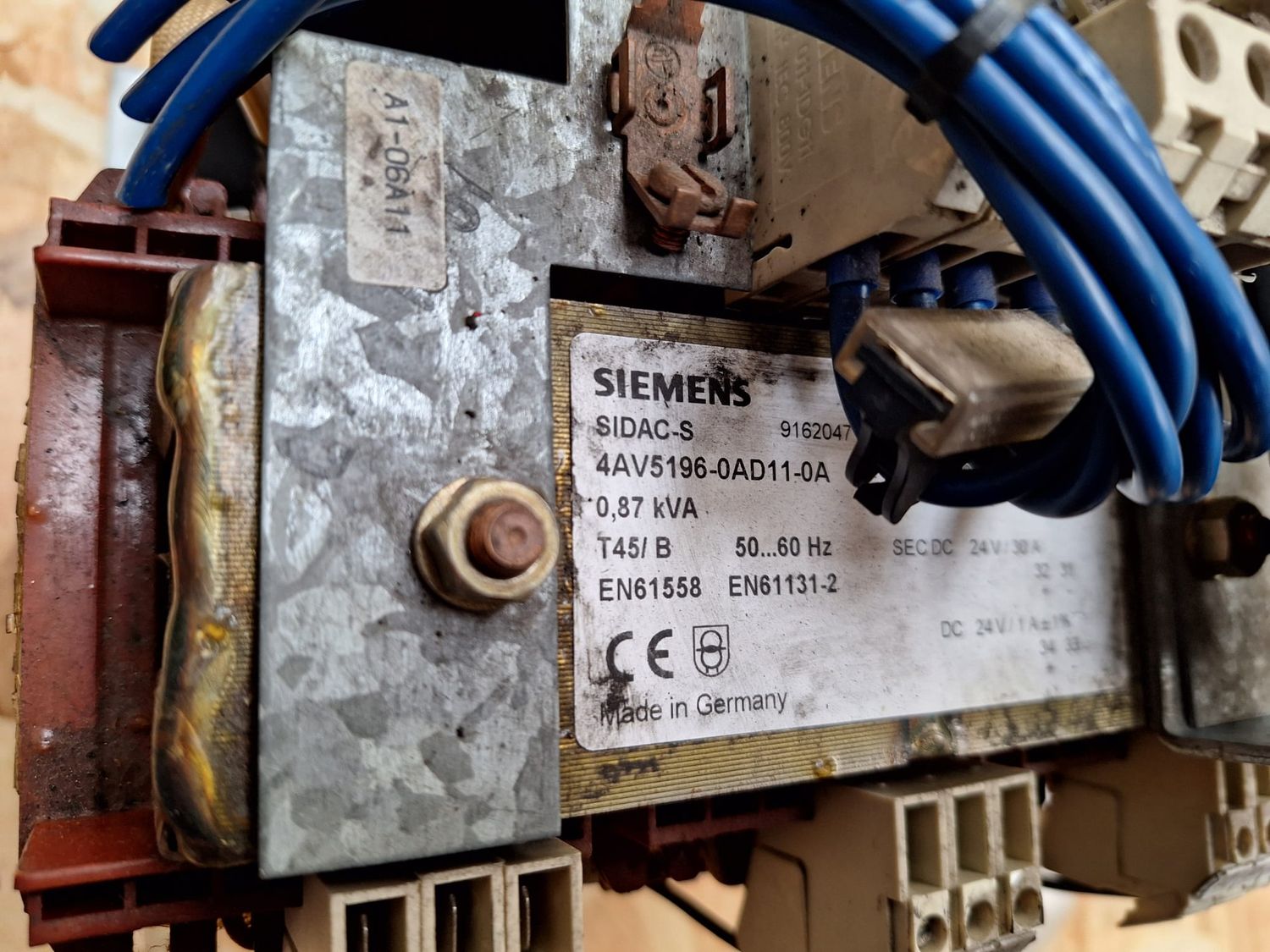 SIEMENS SIDAC-S 4AV5196-0AD11-0A 9162047 A1-06A11