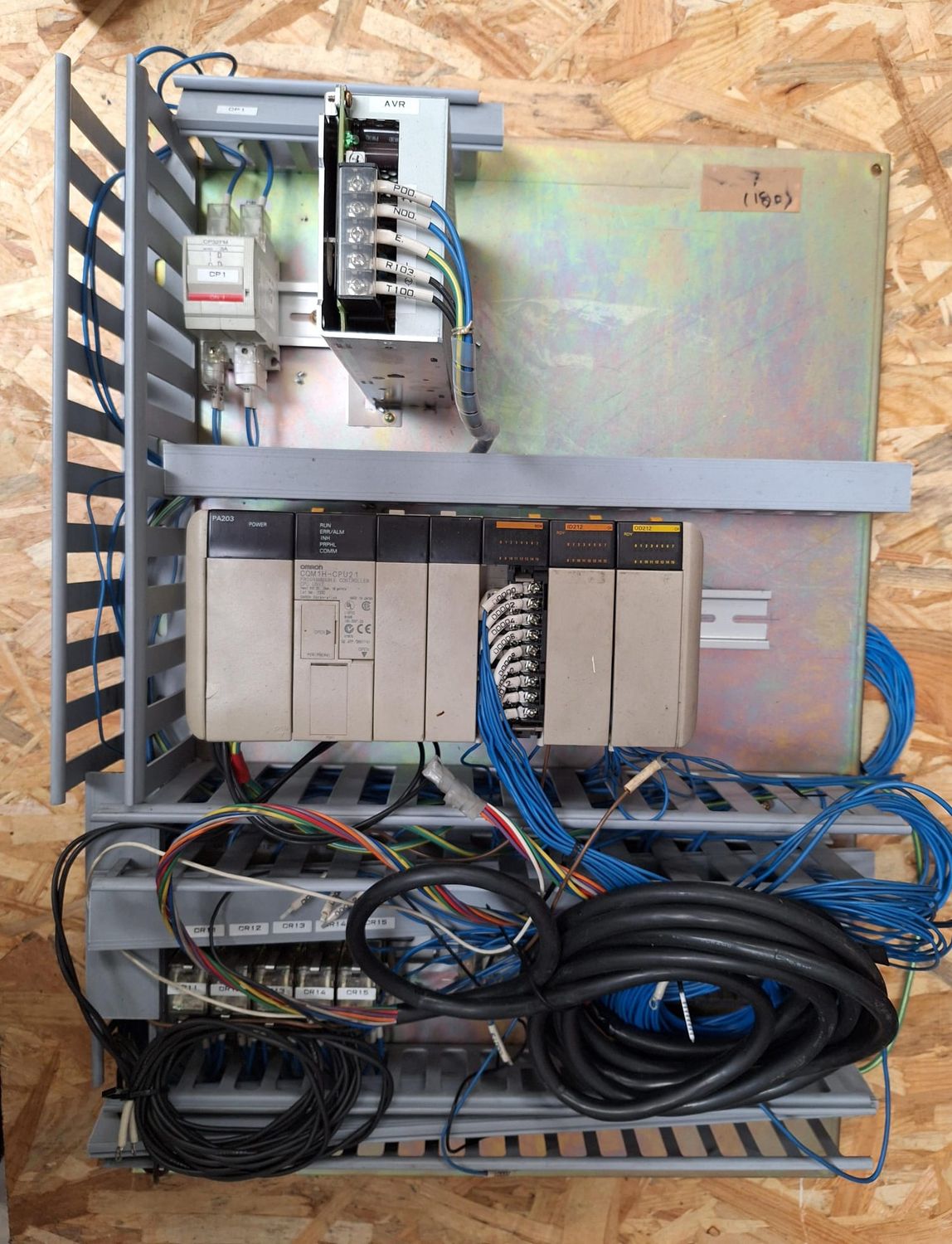 CP32FM AC-DC 3A CP1 OMRON S82J-10024D POWER SUPPLY CQM1H-CPU21 PROGRAMMABLE CONTROLLER CPU UNIT
