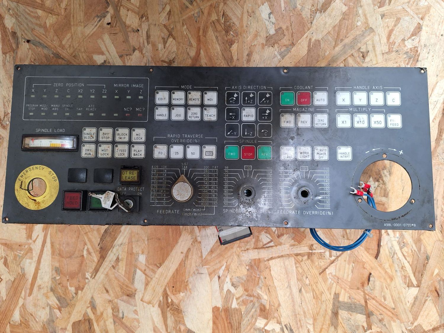 FANUC A98L-0001-0755 B A16B-2201-011 0 09A