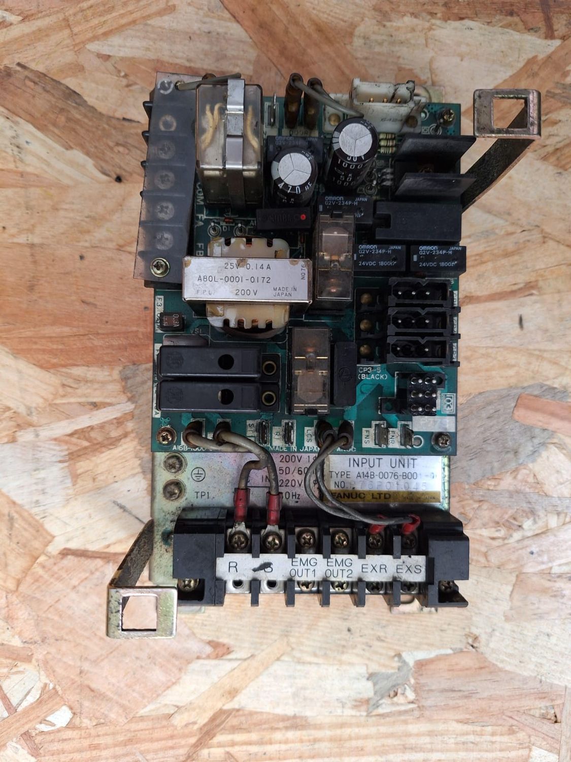 FANUC LTD INPUT UNIT TYPE A14B-0076-B00
